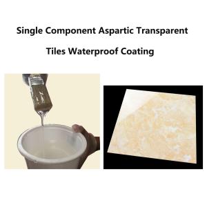 China Single Component Aspartic Transparent Tiles Waterproof Coating wholesale