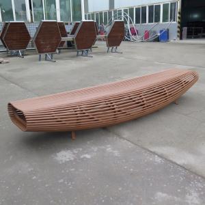 China Wearproof Shopping Mall OHSAS18001 Patio Steel Bench wholesale