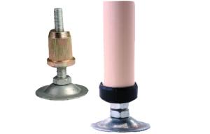 China Flexible Plastic Coated Steel Pipe Rack Fittings Metal Tube Plugs wholesale