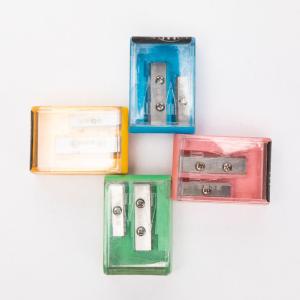 China 43mm 65mn Plastic Double Hole Sharpener SJ 0288 wholesale
