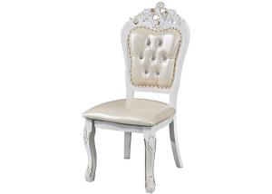 China Solid Wood european style dining chairs wholesale