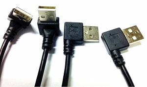 China Customize 90 degree angle usb Type A cable wholesale