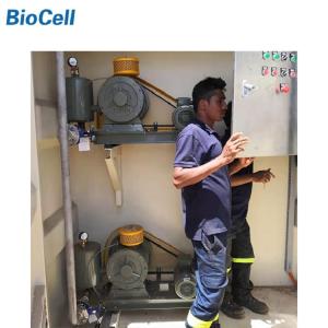 China 6m 2.2kw Moving Bed Biofilm Reactor MBBR Municipal Effluent Wastewater Treatment Process wholesale