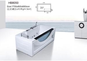 China Sanitary ware, Bathtubs, Jacuzzi, Massage bathtub,WHIRLPOOL HB8050 1700X800X660 wholesale