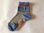 Top selling wholesale knitted AZO-free mercerized cotton socks for boys