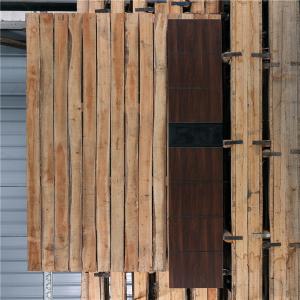 China Imitation Wood Grain Laminated Decorative Stainless Steel Sheet Slit Edge wholesale