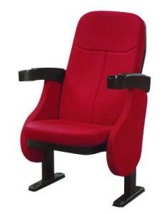 China Moveable Armrest Theater Seating Chairs Fire Proof Outer Upholstery wholesale