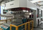 Fully Automatic Tableware Making Machine , Paper Pulp Molding Equipment 3000Pcs