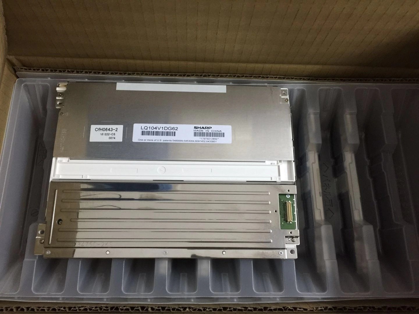 LQ104V1DG62 Laptop Antireflection 640×480 10.4" Sharp LCD Panel