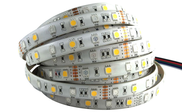 Color Changing LED Strip Light Addressable Smart RGB W White 24V DC 5050 Waterproof