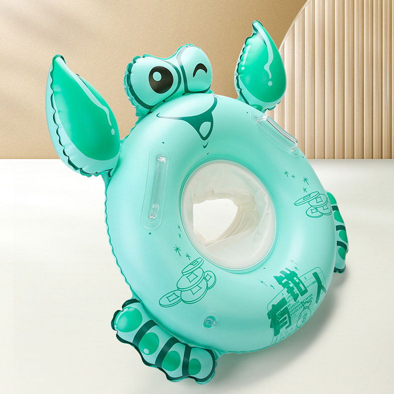 Unisex Age Range 2-4 Years Swimming Pool Float Ring Tubes with Rollover Prevention Tube