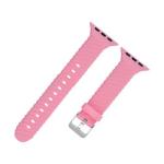 38 40 42 44mm Silicone Rubber Watch Strap Band For Apple Watch 7 6 5 4 3 2 1