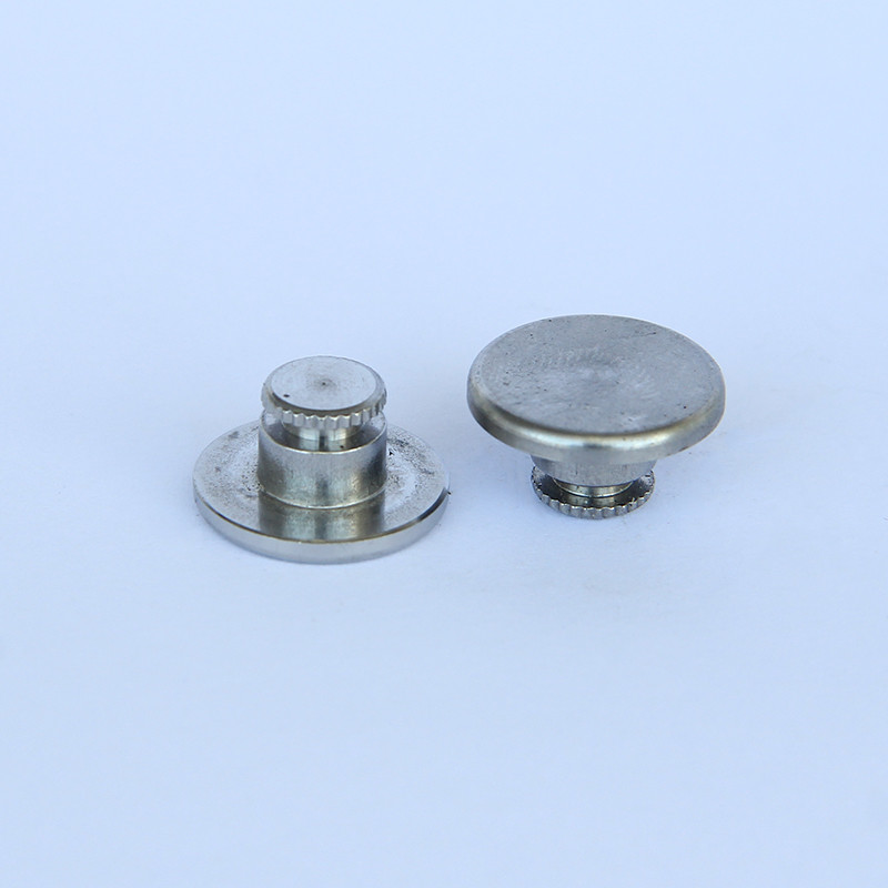 Solid Stainless Steel Rivet SUS304 ANSI Standard With Straight Flower Teeth