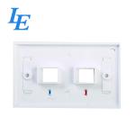 ABS 2 Port Faceplate