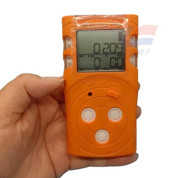 YJJ SP-MGT-P SENKO Portable Diffusion Four-Gas Detector for O2/CO/H2S/LEL