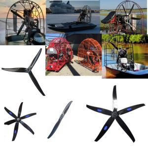 China Small Airboat propeller, Airboat fan, ultralight propeller,Hovercraft, Airboat carbon propeller design wholesale