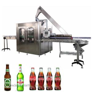 China 10000BPH PLC Control 200ml Carbonated Automatic Soda Filling Machine wholesale