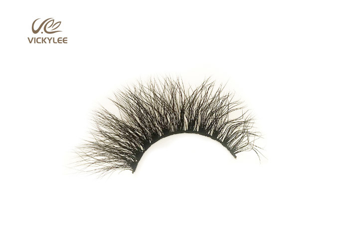 Fan Shaped Thick 21mm Dramatic False Eyelashes