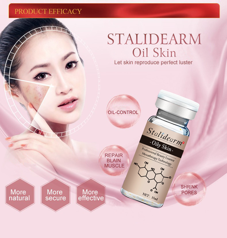 Organic Herbal Serum Anti Acne Customized Label Dermapen Face Essence For Oily Skin