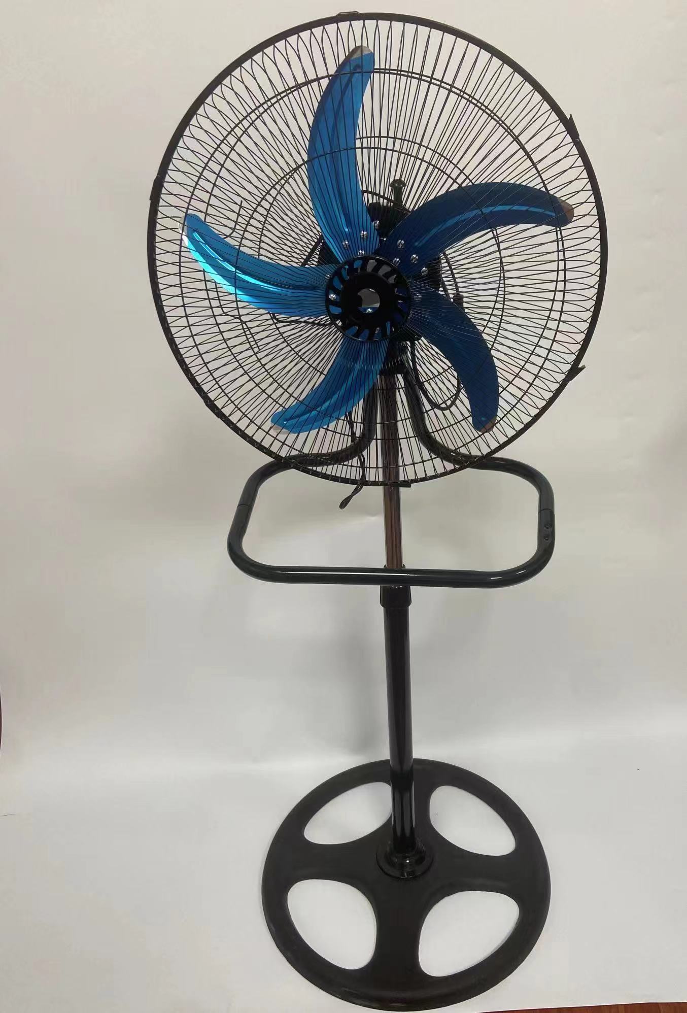 Commercial Electric Pedestal Fan 18'' 110V/220V 3 in 1 for Household and Industrial