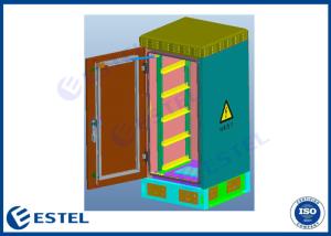 China Dust Proof 20U RAL7035 Weatherproof Electrical Cabinet wholesale