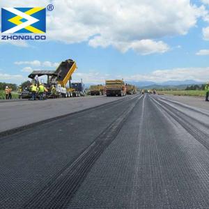 China Pp Biaxial 3030kn Geotextile Geogrid For Roadbed Reinforcement wholesale