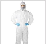 Polypropylene Nonwoven Disposable Protective Coverall , Disposable Chemical Suit