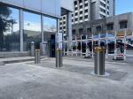 Retractable 1000mm Height Electric Parking Bollards Car Park Security Posts