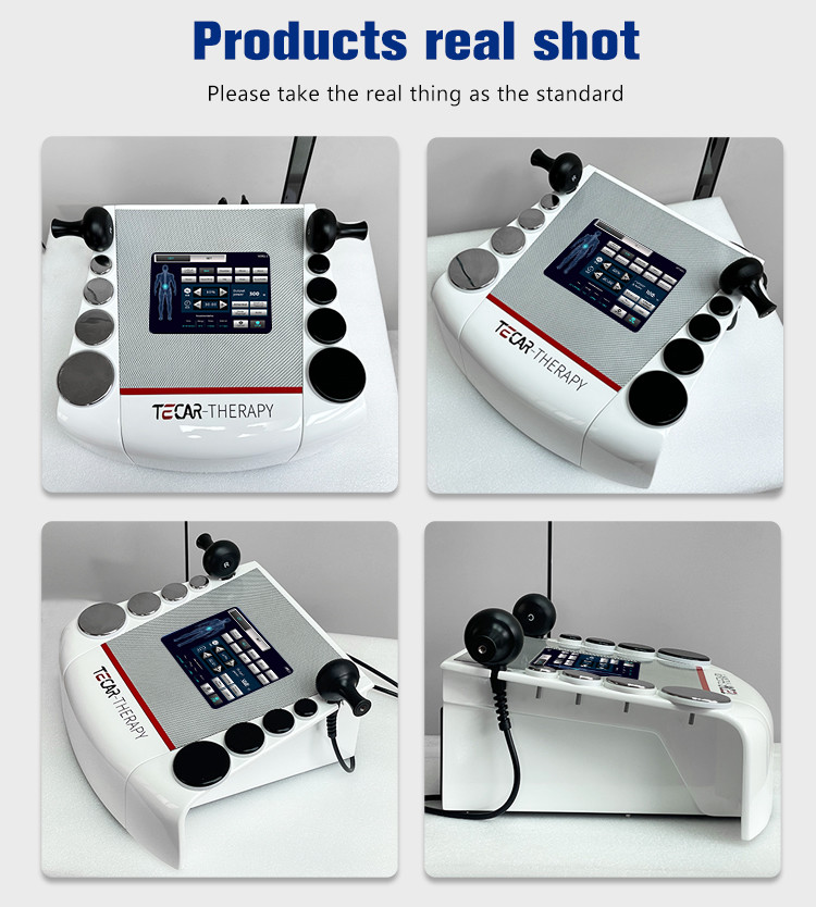 448K Portable Smart Tecar Therapy Machine Body Rehabilitation Diathermy Physical Therapy