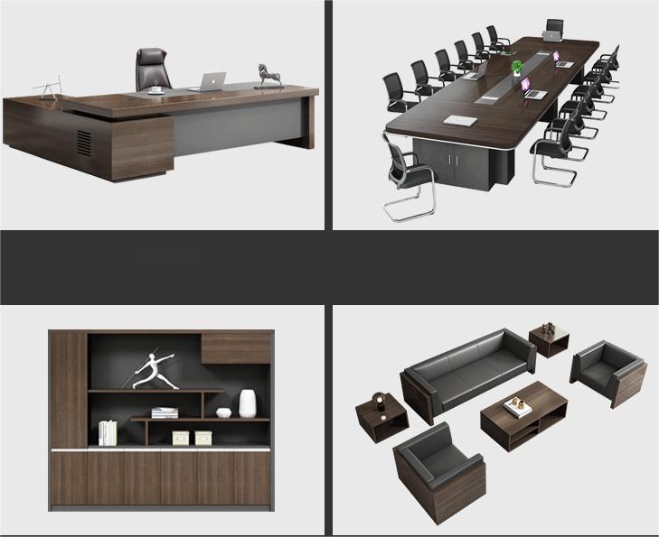 Luxury Boss Executive Wooden Modern Furniture Desk Office Table