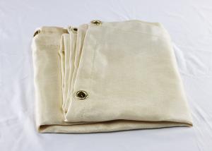 China Durable Welding Fire Blanket Rolls Off White Fireproof Fiberglass wholesale
