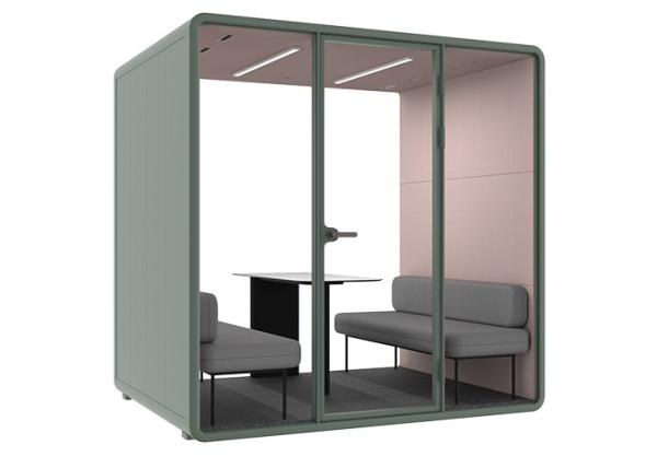 Pre-fabricated Office Pods Quality Guarantee Multi-person Meeting Pods Portable