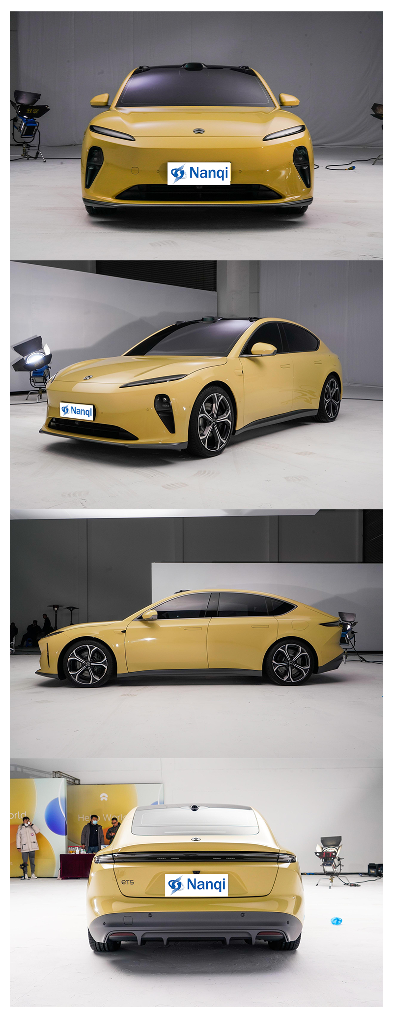 Business Type Midsize NIO ET5 Sedan 490Ps 200km/h Dual Driving Motor
