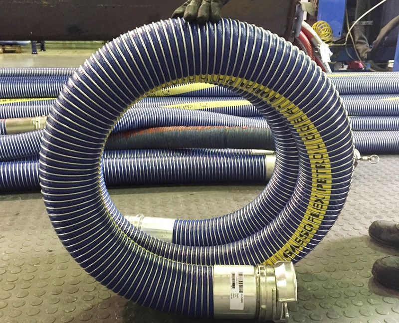 Industrial Flexible Composite Hose Assemblies Multi Layer Oil Resistant