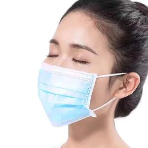 China Non Woven Antiviral Face Mask Surgical Disposable 3 Ply For Anti Coronavirus wholesale