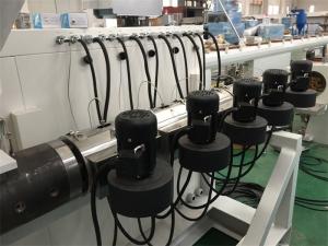 China Strong Power HDPE Pipe Manufacturing Machine 110mm - 315mm Anti Aging wholesale