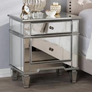 China Bedroom Bedside 2 Drawer Nightstand wholesale
