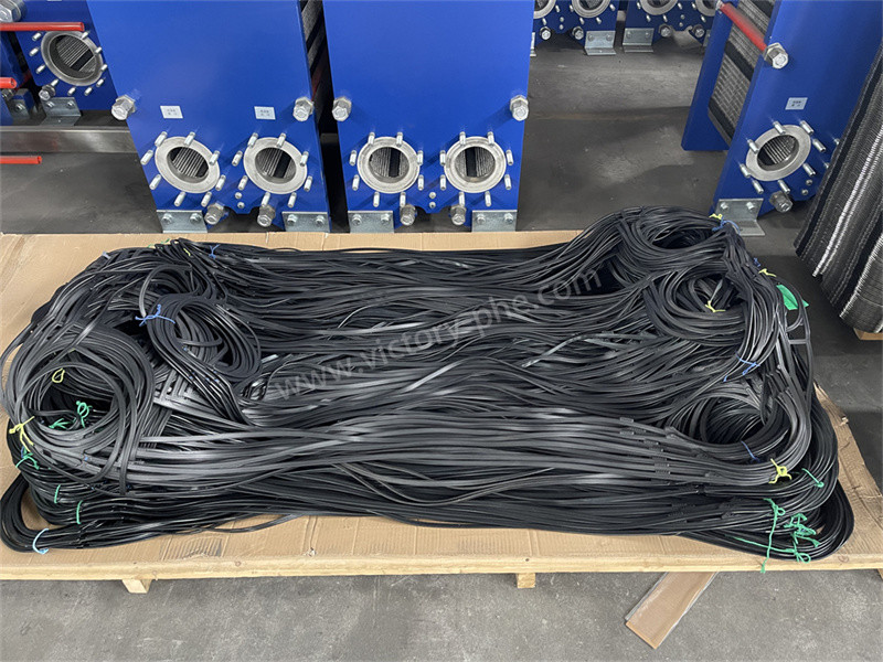 Rubber Plastic Exchanger Gasket Types NBR HNBR EPDM Material