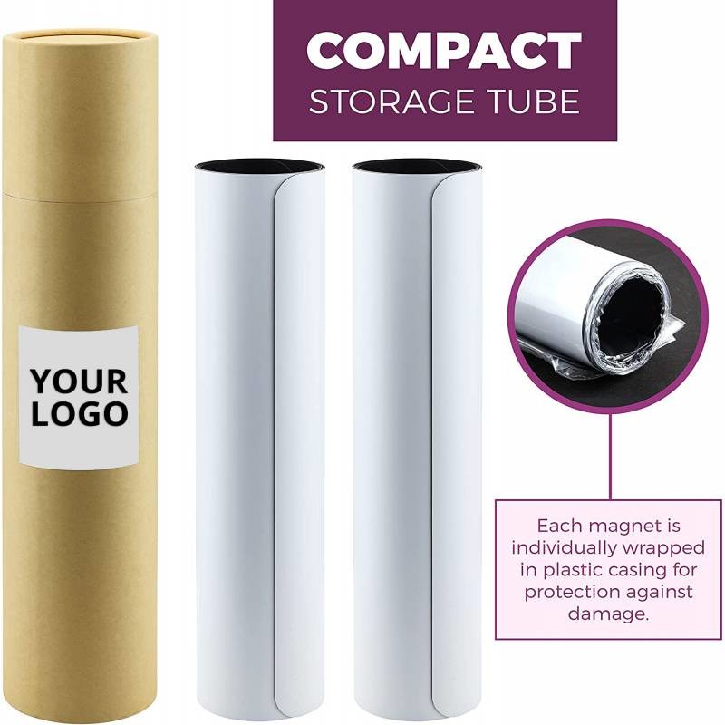 Black 10x24" Magnetic Car Door Signs Flexible Magnetic Material