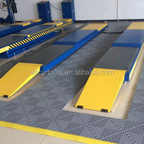 Customized Inground Type Portable Car Lift Hydraulic With Wheel Alignment