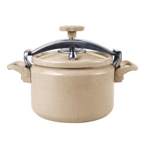 China 4L Marble Coated Aluminium Gas Pressure Cooker 5mm Thickness wholesale