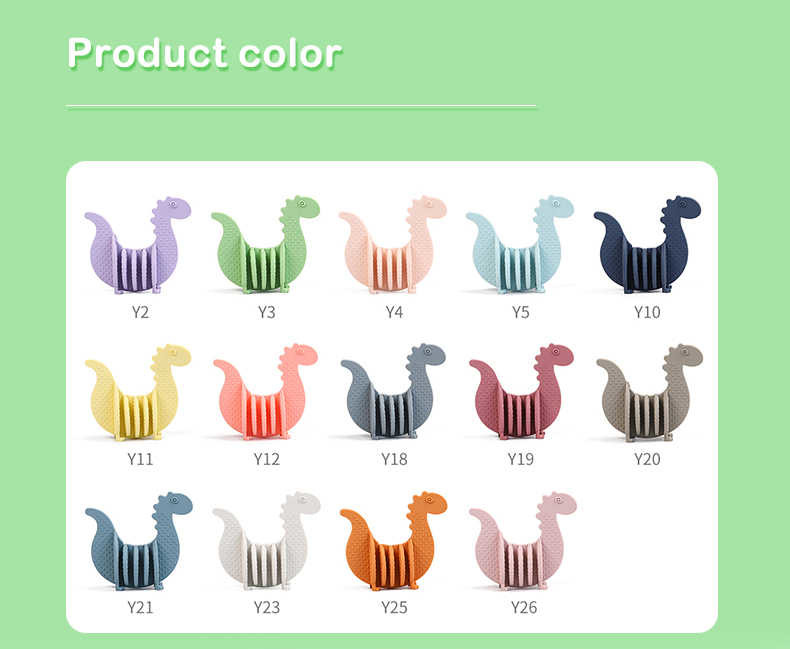 Kids Educational Soft Silicone Building Blocks Animal Shape Silicone Blocks