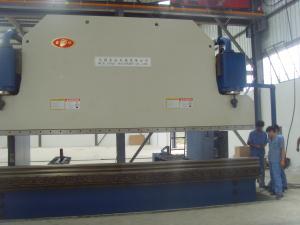 China 600 Ton 6 M Hydraulic Press Brake Machine For Light Pole 45 Kw wholesale