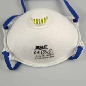China Protective FFP3 Face Mask With Breathing Valve Headbands wholesale