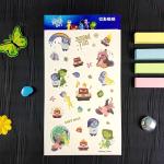 1mm Cartoon Tattoo Sticker Aroma Mermaid Princess Animal Crossing Stickers