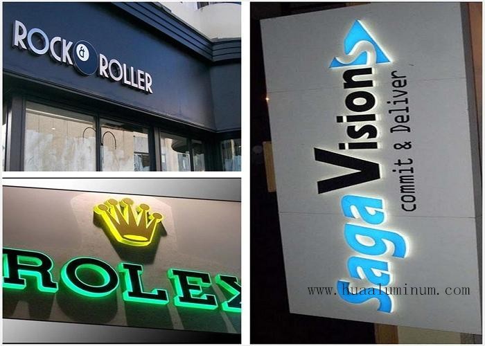 4ft Signage Aluminum Composite Panel Fireproof Aluminum Sandwich Board