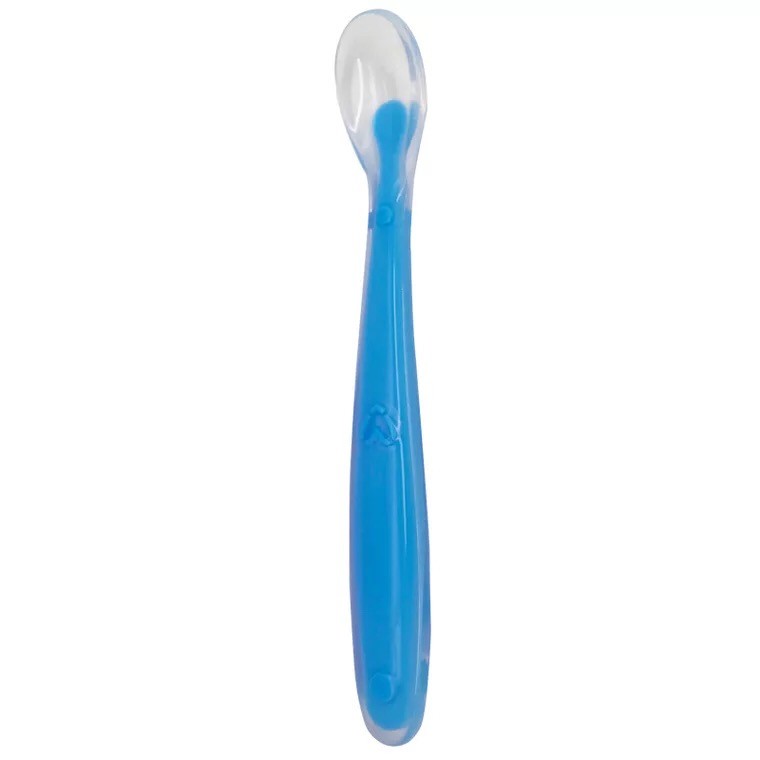 2018 Top Sale 100% Food Grade Silicone Baby Spoon Feeding Spoon Spoon Set
