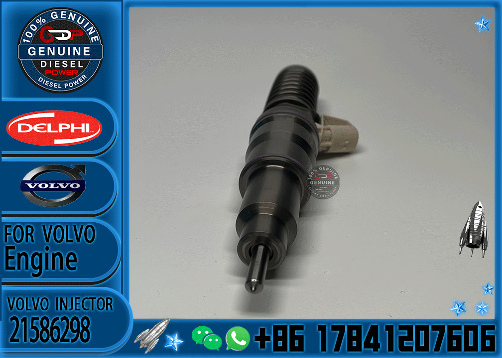 Fuel Injector Nozzles 21586298 3801441 Diesel Engine Common Rail Fuel Injector BEBE4C17001 For Volvo Penta D9 Engines