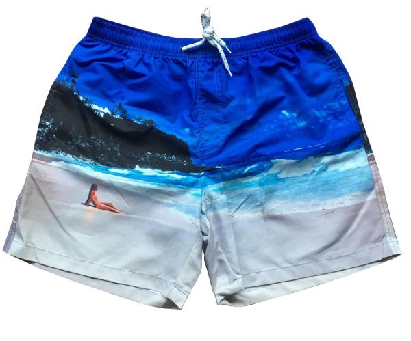 manufacturer wholesale custom fashion swimming pants men's board shorts elastic