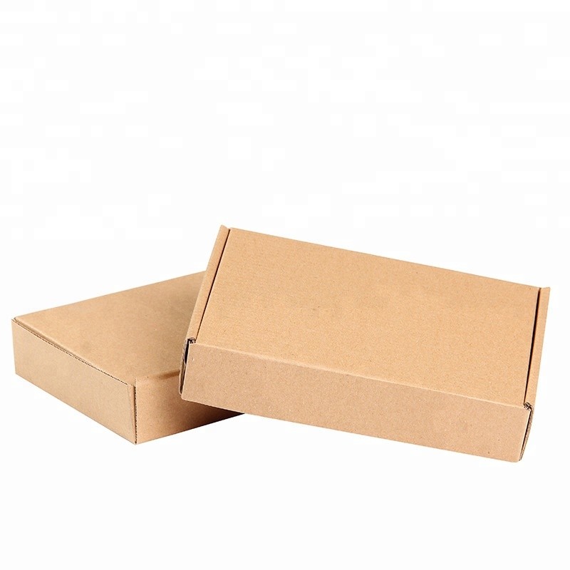 Recycled Materials Custom Logo printing corrugated paper packaging box